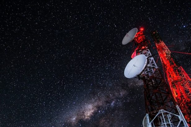 Radio Tower Cell Tower Sky background